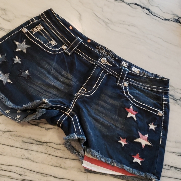 Miss Me Pants - Miss Me America Jean shorts